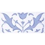 Brennero Ricordi С000223335 STEBUA_ListelloStencilBleu10*20 Border 10x20 cm, Italy - photo 1 Brennero Ricordi С000223335 STEBUA_ListelloStencilBleu10*20 Border 10x20 cm, Italy - photo 1