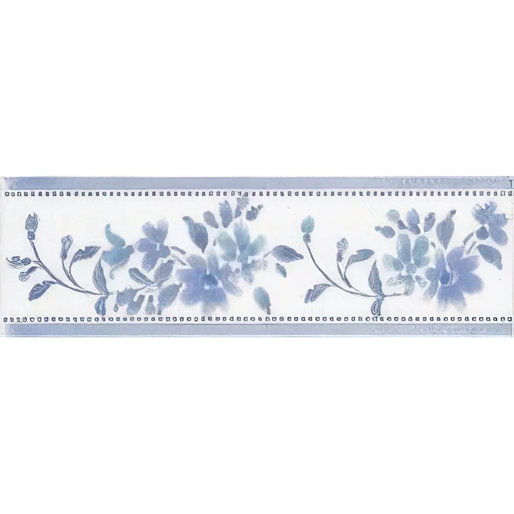 Brennero Ricordi LIPBA Listello Primavera Bleu 6*20 Bordstein 6x20 cm, Italien - Foto 1 Brennero Ricordi LIPBA Listello Primavera Bleu 6*20 Bordstein 6x20 cm, Italien - Foto 1