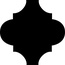 Brennero Yunika С000596744 YUPBK_YunikaProvencialBlackRetNat17*17 Feinsteinzeug 17x17 cm, Italien, monochrom - Foto 1