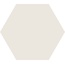 Brennero Yunika С000596730 YUECR_YunikaHexagonCreamRetNat22,6*19,5 gres porcelánový 19,5x22,6 cm, Itálie, jednobarevný - fotografie 1