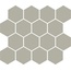 Brennero Yunika С000596580 MEYUOL_YunikaMosaicoHexOlive29,2*25,5 Mosaik 25,5x29,2 cm, Italien, monochrom - Foto 1