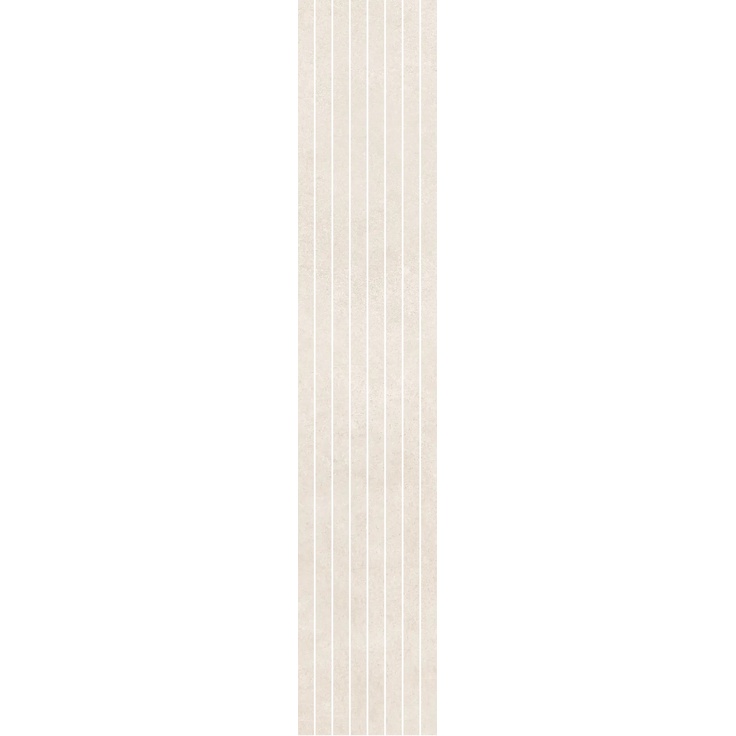 Capri Bowery M2BOW10LINM Mosaico Line White Mosaik 20x120 cm, Italien, unter beton - Foto 1 Capri Bowery M2BOW10LINM Mosaico Line White Mosaik 20x120 cm, Italien, unter beton - Foto 1