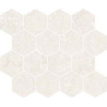 Capri York С000623712 M2YOR10T16M_MosaicoEsagonaYorkWhite Mozaïek 30x30 cm, Italië, andere soorten steen - foto 1 - foto 1