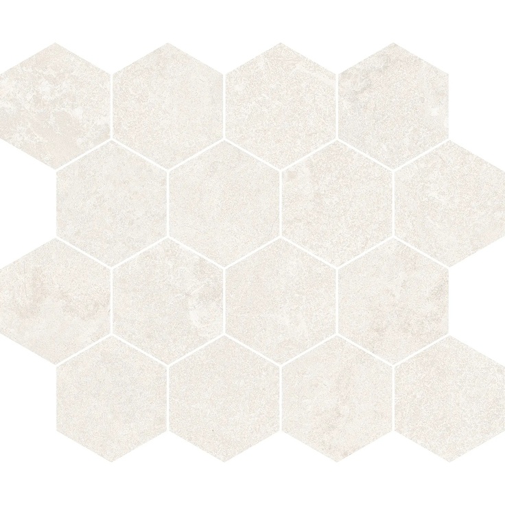 Capri York С000623712 M2YOR10T16M_MosaicoEsagonaYorkWhite Mosaic 30x30 cm, Italy, other types of stone - photo 1 Capri York С000623712 M2YOR10T16M_MosaicoEsagonaYorkWhite Mosaic 30x30 cm, Italy, other types of stone - photo 1