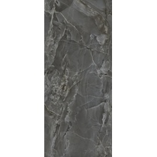 Casalgrande Padana Alabastri С000616506 018570490_ALABASTRI BLACK ASP LUC RET 278 porcelain tile 120x278 cm, Italy, other types of marble - photo 1 - photo 1