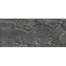 Casalgrande Padana Alabastri 18575290 Black Smooth 6mm porcelain tile 120x278 cm, Italy, stone  - photo 1 - photo 1
