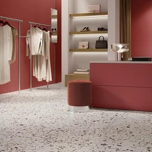 Casalgrande Padana Atelier 40x120, geglazuurd keramisch graniet, Italië, monokleur - interieurfoto 1 - foto 1