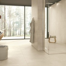 Casalgrande Padana Beton 37,5x75,5, geglazuurd keramisch graniet, Italië, beton - interieurfoto 1 - foto 1