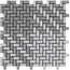Casalgrande Padana Cemento С000500172 3744433_MosaicoTessutoCem.Ras.Gri+Bi Mozaika 25,1x25,1 cm, Itálie, pod betonem - fotografie 1 Casalgrande Padana Cemento С000500172 3744433_MosaicoTessutoCem.Ras.Gri+Bi Mozaika 25,1x25,1 cm, Itálie, pod betonem - fotografie 1