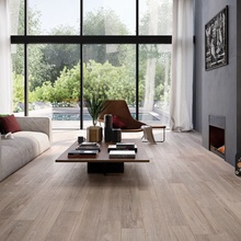 Casalgrande Padana Country Wood 20x120, ongeglazuurd keramisch graniet, Italië, hout - interieurfoto 1 - foto 1