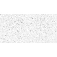 Casalgrande Padana Macro 11460492 Bianco Lucido porcelain tile 60x120 cm, Italy, terrazzo - photo 1 - photo 1