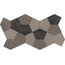 Casalgrande Padana Resina С000382977 10824423_MOSAICO PENTA Mozaika 31,6x63,2 cm, Itálie, pryskyřice - fotografie 1