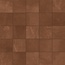 Casalgrande Padana Steeltech С000365865 2704448_MOSAICO STEELTECH CORTEN 6X6 Mosaic 30x30 cm, Italy, metal - photo 1