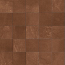 Casalgrande Padana Steeltech С000365865 2704448_MOSAICO STEELTECH CORTEN 6X6 Mosaiikki 30x30 cm, Italia, metalli-ilme - kuva 1 - kuva 1