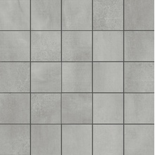 Casalgrande Padana Steeltech С000365863 2704446_MOSAICO STEELTECH GRIGIO 6X6 Mosaiikki 30x30 cm, Italia, metalli-ilme - kuva 1 - kuva 1
