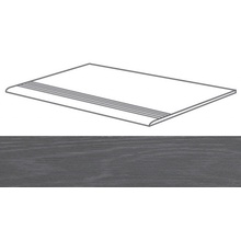 Casalgrande Padana Newood 4948591 Black Gradino Degrau 30x120 cm, Itália, efeito madeira - foto 1 - foto 1