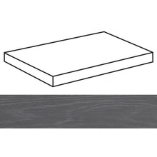 Casalgrande Padana Newood 4946891 Angolare Black degrau de canto 33x120 cm, Itália, efeito madeira - foto 1 - foto 1