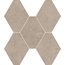 Castelvetro Absolute С000408686 CAU4E_GrigioEsagona Mosaic 34x39 cm, Italy, other types of stone - photo 1