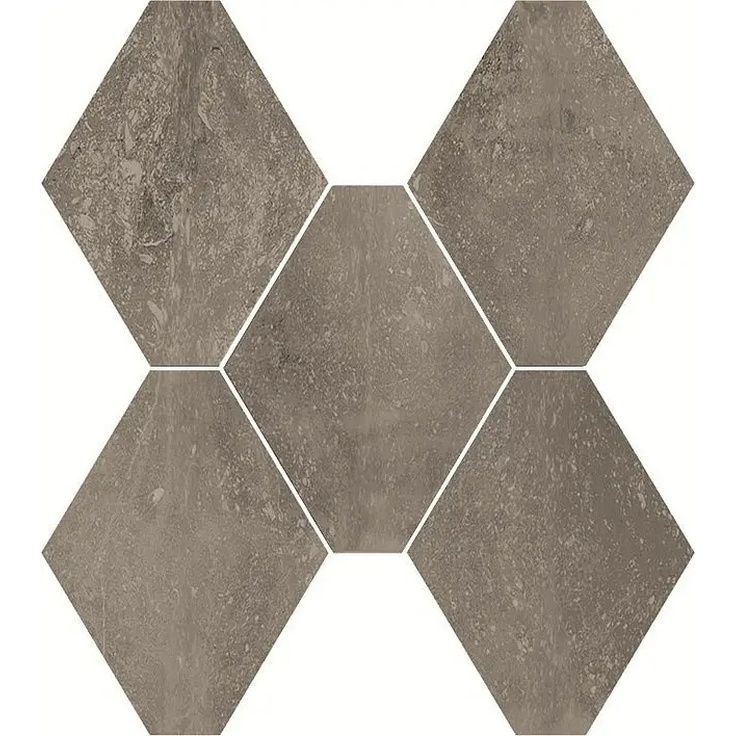 Castelvetro Absolute С000408703 CAU77E_TitanioEsagona Mosaiikki 34x39 cm, Italia, muut kivilajit - kuva 1 Castelvetro Absolute С000408703 CAU77E_TitanioEsagona Mosaiikki 34x39 cm, Italia, muut kivilajit - kuva 1