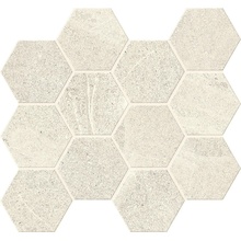 Castelvetro Life С000361178 CLE1E_EsagonaL.Bianco Mosaik 26x28 cm, Italien, andere steinarten - Foto 1 - Foto 1