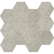 Castelvetro Life С000361202 CLE4E_EsagonaL.Grigio Mosaik 26x28 cm, Italien, andere steinarten - Foto 1 - Foto 1