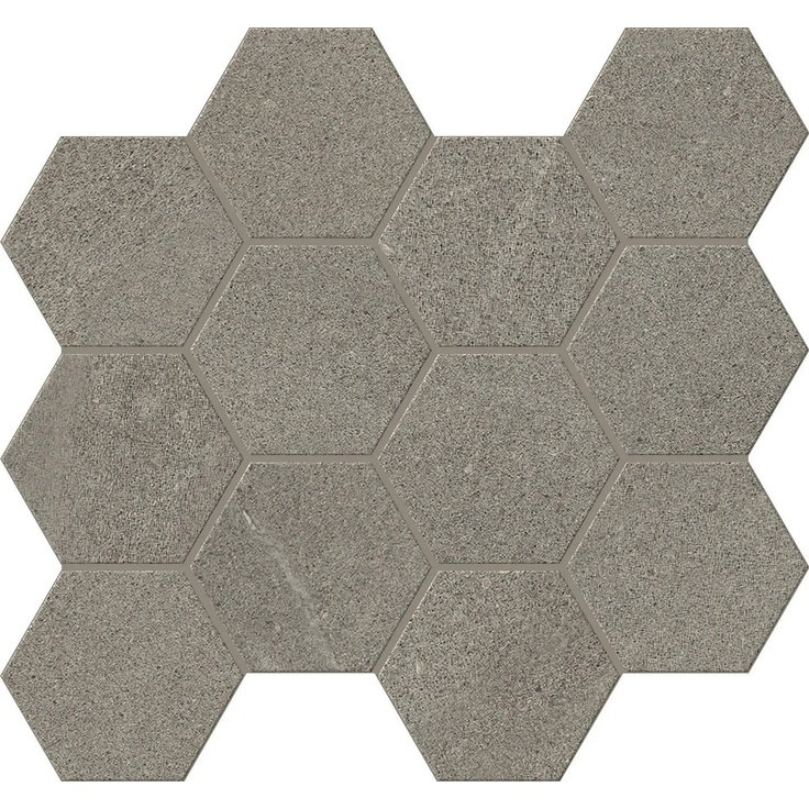 Castelvetro Life С000361234 CLE77E_EsagonaL.Piombo Mosaiikki 26x28 cm, Italia, muut kivilajit - kuva 1 Castelvetro Life С000361234 CLE77E_EsagonaL.Piombo Mosaiikki 26x28 cm, Italia, muut kivilajit - kuva 1