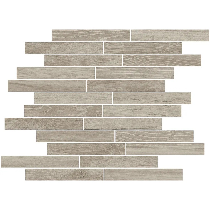 Castelvetro Rustic С000485588 CRT4SK_StickR.Grey Mosaico 30x30 cm, Italia, efecto madera - foto 1 Castelvetro Rustic С000485588 CRT4SK_StickR.Grey Mosaico 30x30 cm, Italia, efecto madera - foto 1