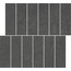 Castelvetro Terrae С000625318 02CTR7MU_MurettoTerraeGraphite Mosaico 30x30 cm, Itália, concreto - foto 1