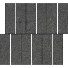 Castelvetro Terrae С000625318 02CTR7MU_MurettoTerraeGraphite Mosaico 30x30 cm, Itália, concreto - foto 1 - foto 1