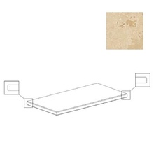 Century Aurum 130249 Ebur Two Gradone Angolare Sx Costa Bordo Rett Trede 50x100 cm, Italië, steen  - foto 1 - foto 1
