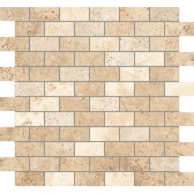 Century Aurum С000623827 125441_Ebur/Nux Muretto 30X30 Mozaïek 30x30 cm, Italië, travertijn - foto 1 - foto 1
