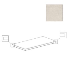 Century Ecostone 101438 Lime Gradone Two Angolare Dx Bordo Toro Rett degrau de canto 50x100 cm, Itália, efeito pedra  - foto 1 - foto 1