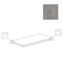 Century Ecostone 101441 Castle Gradone Two Angolare Sx Bordo Toro Rett degrau de canto 50x100 cm, Itália, efeito pedra  - foto 1 - foto 1