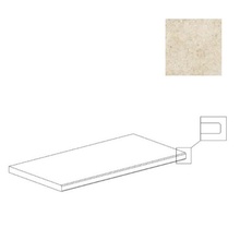 Century Glam 114224 Beige Gradone Two Con Bordo Toro Rett Trede 40x80 cm, Italië, steen  - foto 1 - foto 1