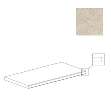 Century Glam 114230 Tortora Gradone Two Con Bordo Toro Rett Trede 40x80 cm, Italië, steen  - foto 1 - foto 1