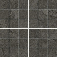 Century Stonerock 120293 Black 4.7x4.7 Su Rete Mozaik 30x30 cm, Italien, mosaik-look - foto 1 - foto 1
