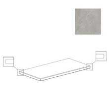 Century Titan 107689 Cement Gradone Two Angolare Dx Bordo Toro Rett degrau de canto 40x80 cm, Itália, efeito pedra  - foto 1 - foto 1