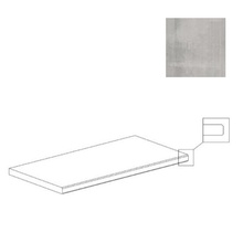Century Titan 114390 Platinum Gradone Two Con Bordo Toro Rett Degrau 50x100 cm, Itália, efeito metal - foto 1 - foto 1