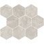 Cercom In.Contro С000613717 1085463_Mos.Esag.ControGrey32X28 Mozaik 28x32 cm, Italien, travertin - foto 1