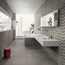 Cercom Infinity 60x60, ongeglazuurd keramisch graniet, Italië, beton - interieurfoto 5