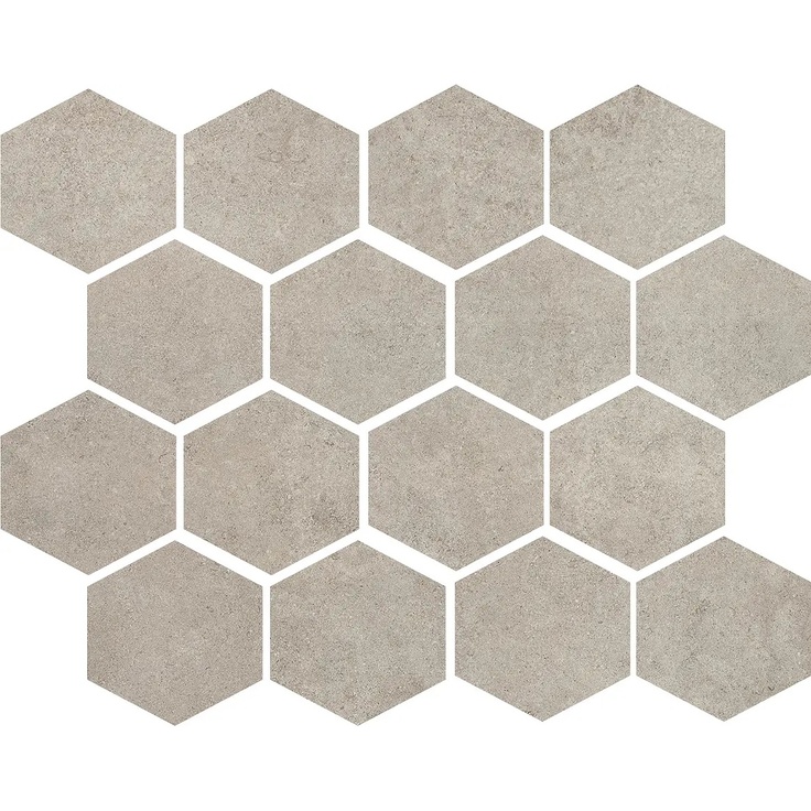 Cercom Residence С000612632 1087947_Mos.Esag.Resid.Grey25X30 Mosaic 25x30 cm, Italy, concrete - photo 1 Cercom Residence С000612632 1087947_Mos.Esag.Resid.Grey25X30 Mosaic 25x30 cm, Italy, concrete - photo 1