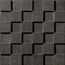 Cercom Square С000451740 10650931_Mos.Cube3DBlackIn30X30 Mosaiikki 30x30 cm, Italia, betoni - kuva 1