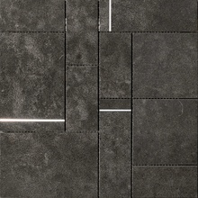 Cercom Square С000451736 1065082_Mos.SquareBlackHome30x30 Mosaico 30x30 cm, Italia, debajo del concreto - foto 1 - foto 1