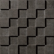Cercom Square С000451740 10650931_Mos.Cube3DBlackIn30X30 Mosaico 30x30 cm, Italia, debajo del concreto - foto 1 - foto 1