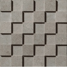 Cercom Square С000451741 10650941_Mos.Cube3DGreyIn30X30 Mosaico 30x30 cm, Italia, debajo del concreto - foto 1 - foto 1