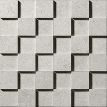 Cercom Square С000451743 10650961_Mos.Cube3DWhiteIn30X30 Mosaico 30x30 cm, Italia, debajo del concreto - foto 1 - foto 1