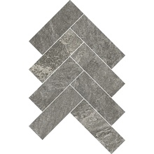 Cerdisa Slatestone С000608896 0200701_SlatestoneAshMosaicoHerringbone5*15T8Matt21,5*29,4 Mosaico 21,5x29,4 cm, Itália, quartzo e quartito - foto 1 - foto 1