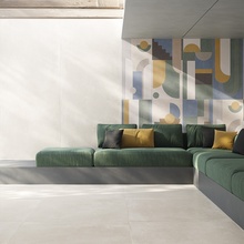 Cerdomus Concrete Art 30x60, ongeglazuurd keramisch graniet, Italië, beton - interieurfoto 1 - foto 1