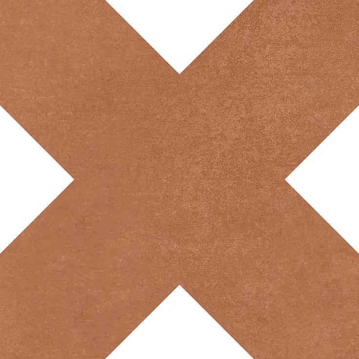 Cerdomus Crete С000621715 88651_CrossTerracotta porcelain tile 14x14 cm, Italy, cotto - photo 1 Cerdomus Crete С000621715 88651_CrossTerracotta porcelain tile 14x14 cm, Italy, cotto - photo 1