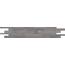 Cerdomus LeGarage С000503367 82340_82340_Silver_fascia_matt Decoração 16,5x100 cm, Itália, sob o concreto - foto 1 Cerdomus LeGarage С000503367 82340_82340_Silver_fascia_matt Decoração 16,5x100 cm, Itália, sob o concreto - foto 1